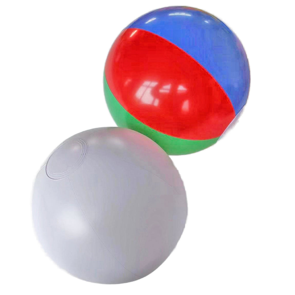 12" Inflatable Alternating Multi-Color Beach Ball