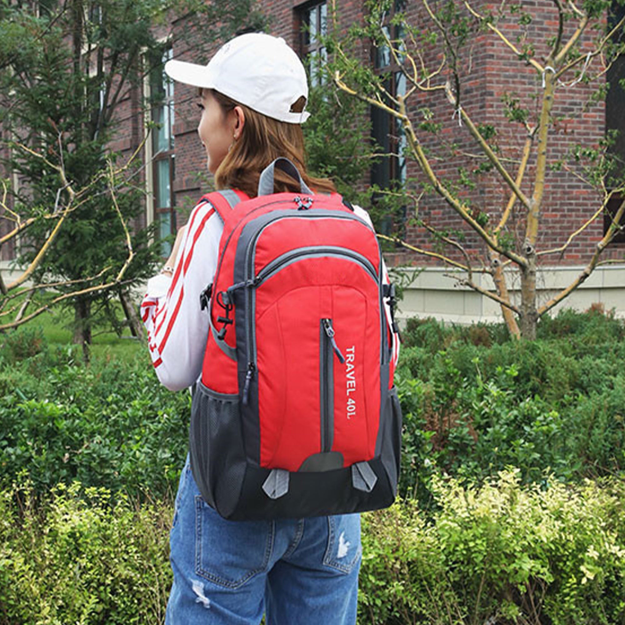 Versatile Gym Backpack with Dry-Wet Separation