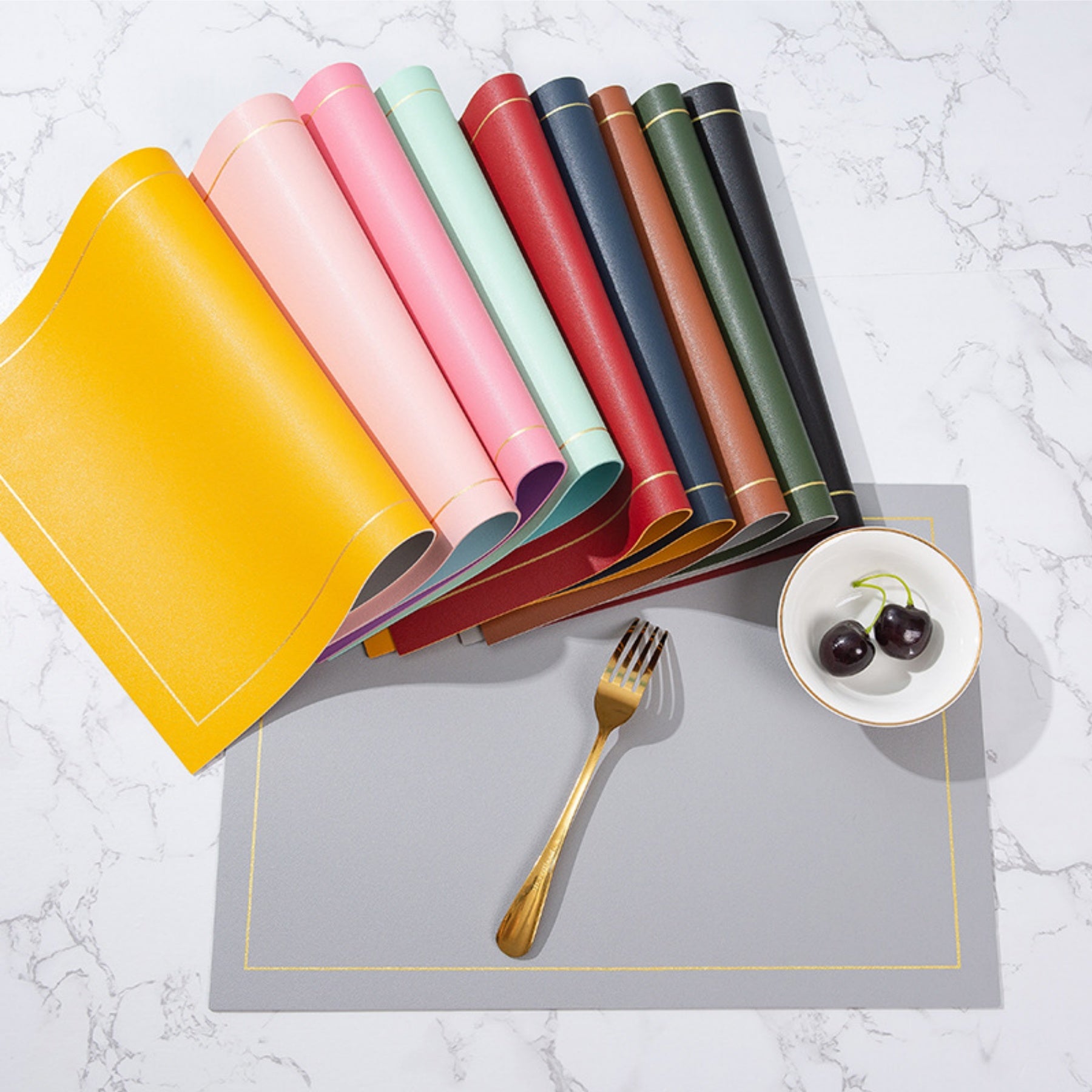 Square Double-Color Double-Sided Placemat