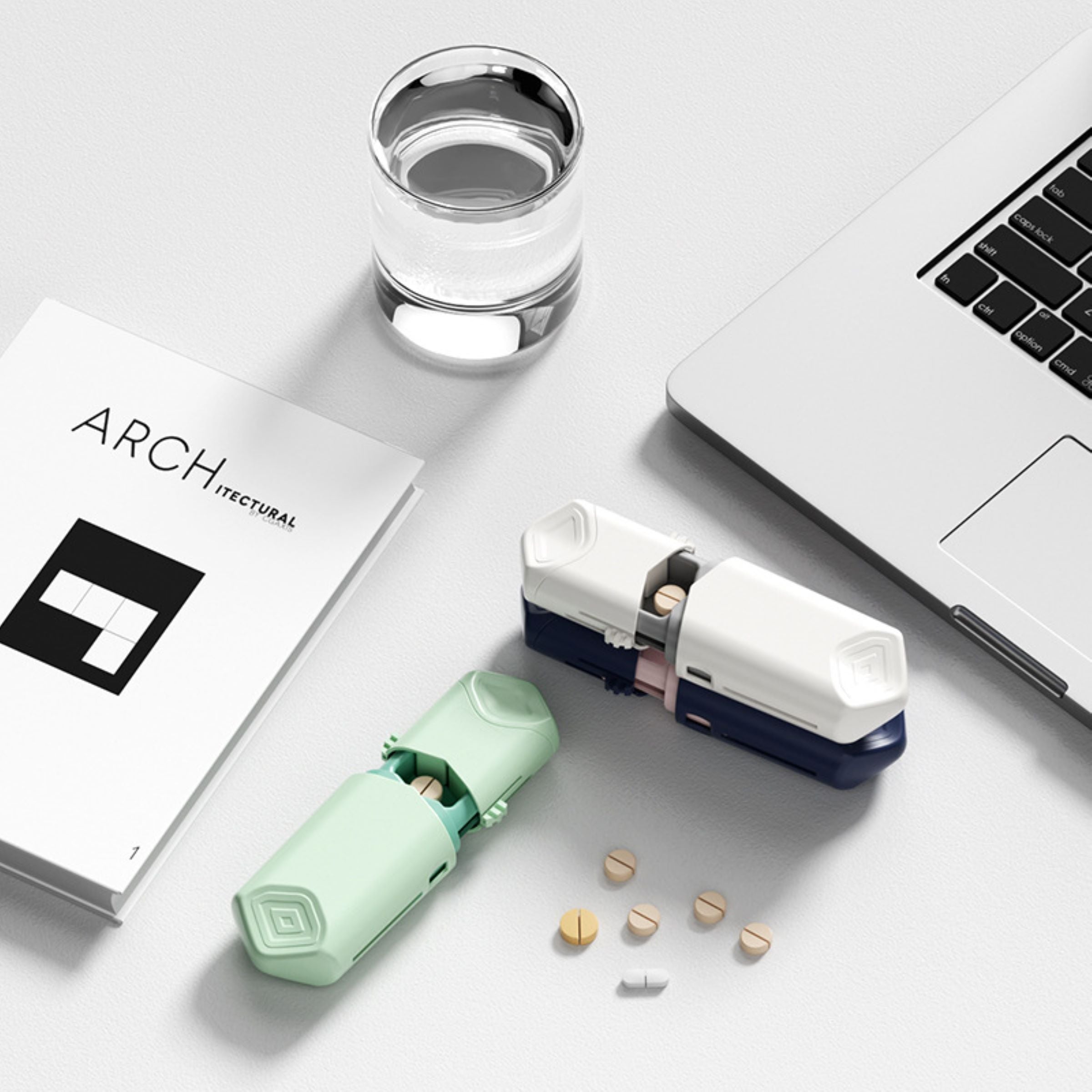 Portable Medicine Cutter Box