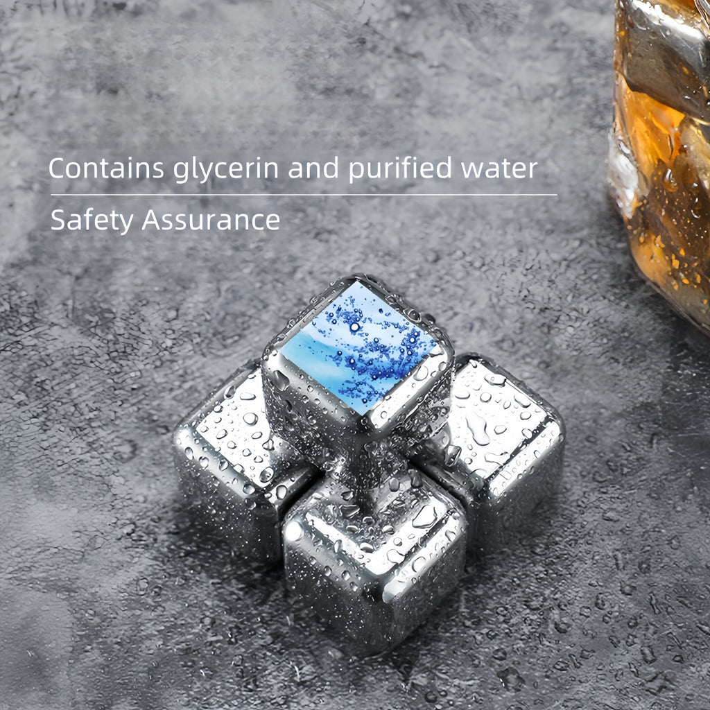Stainless Steel Ice Cubes