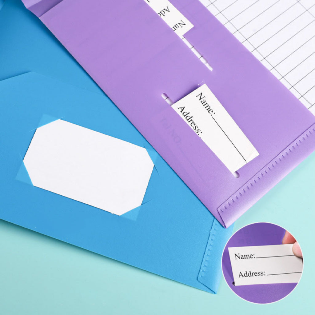 Plastic PP Two-Pocket Folder