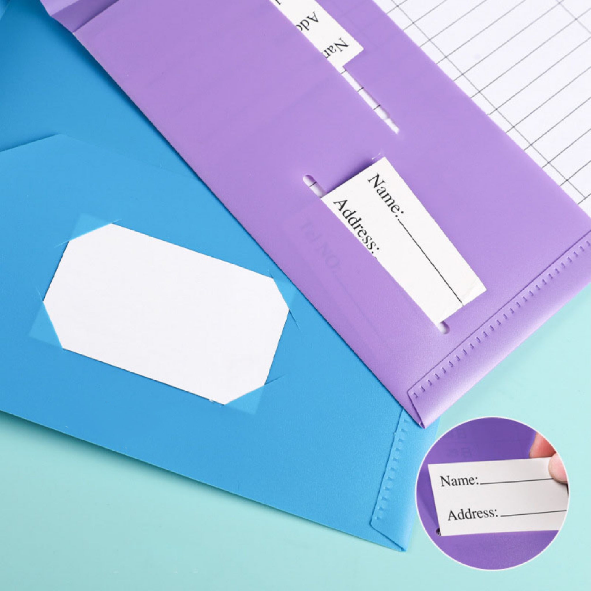 Plastic PP Two-Pocket Folder