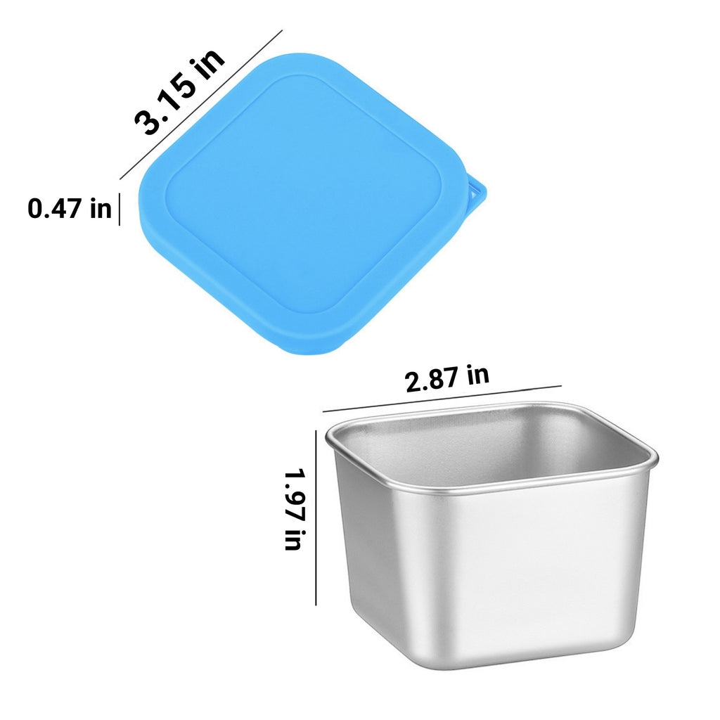 Stainless Steel Leak-Proof Dipping Sauce Dish