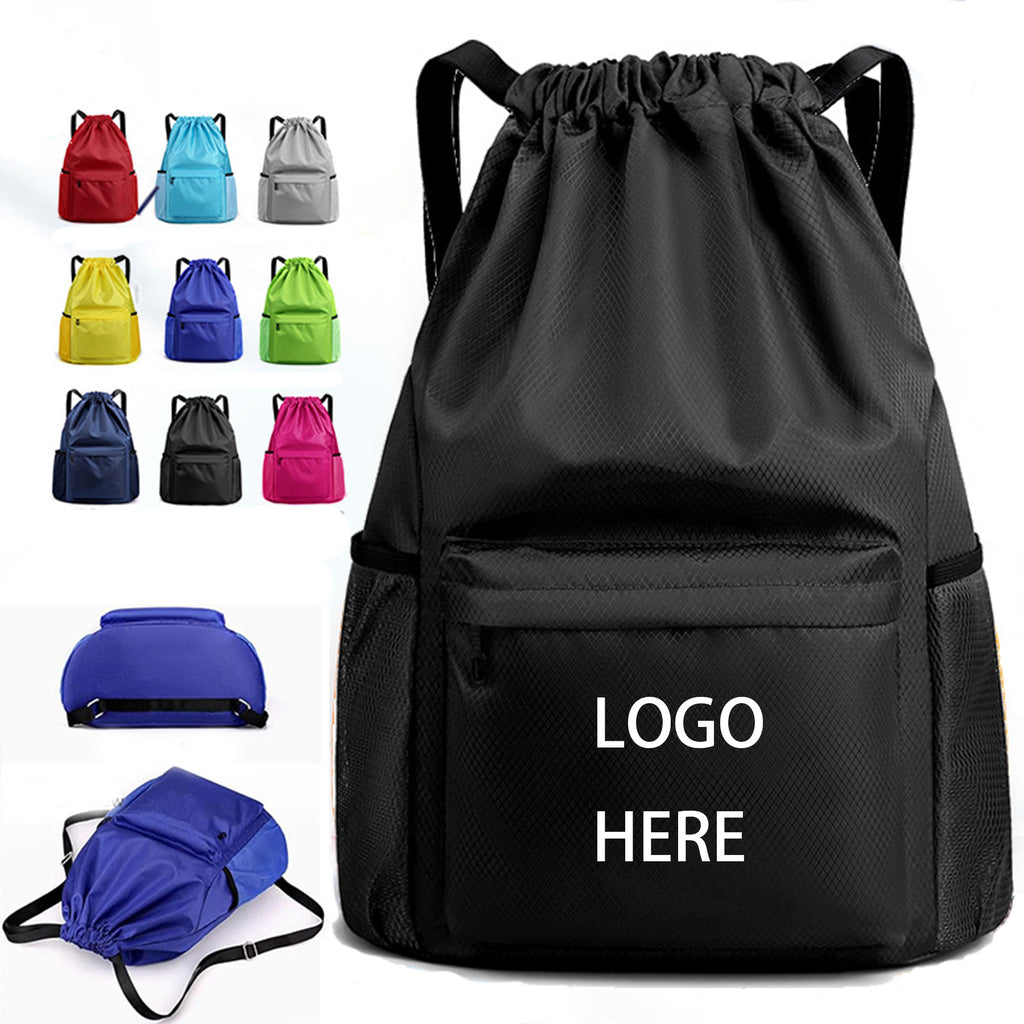 Waterproof Drawstring Backpack Fitness Bag