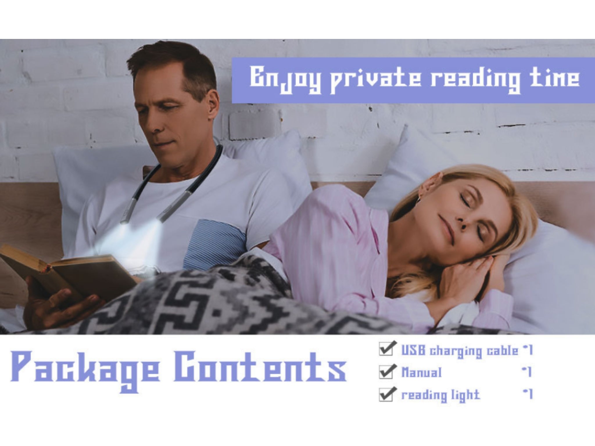 Neck Hanging Night Reading Light