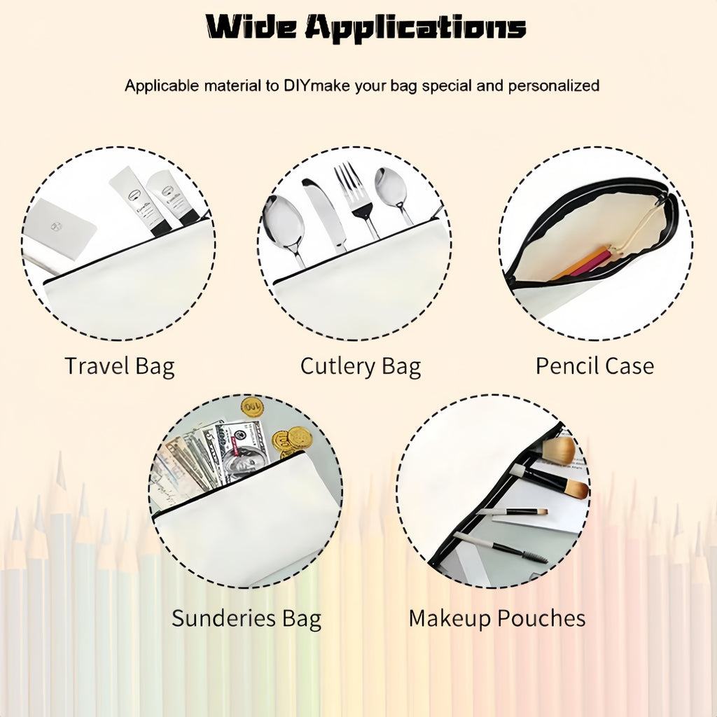 Canvas Pencil Bag