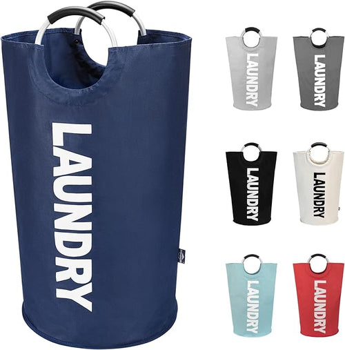 90L Large Laundry Basket Waterproof Clothes Bin Collapsible