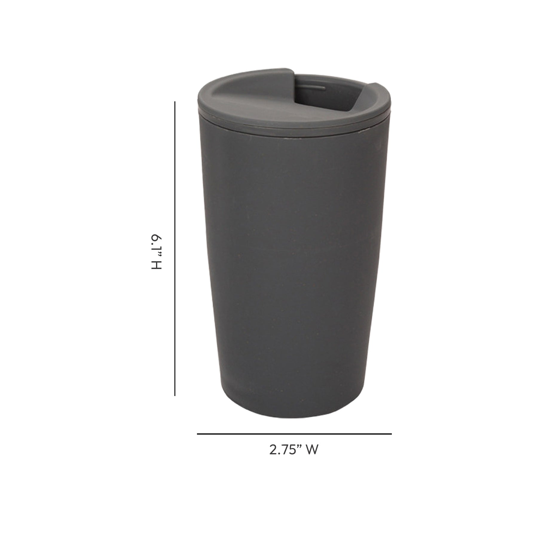 Wheat Straw Coffee Cup With Lid