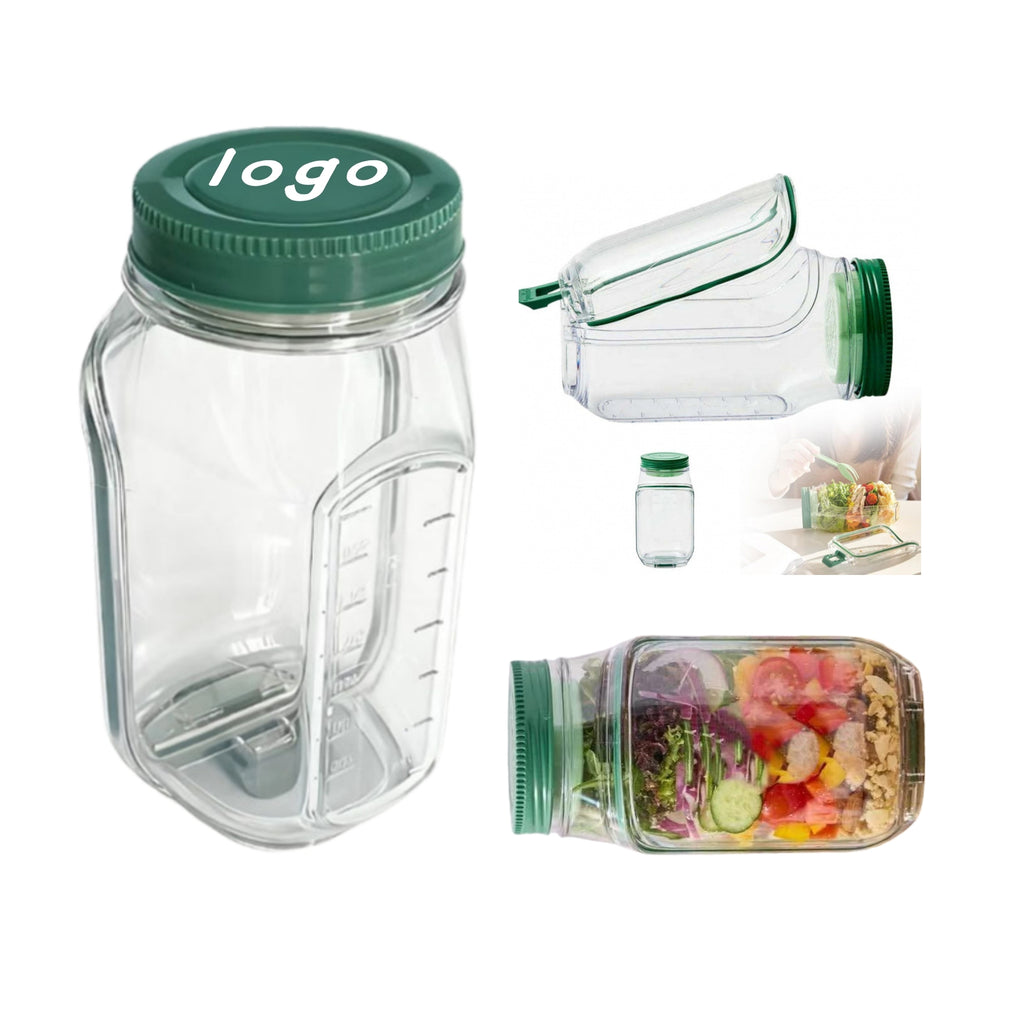 Salad Jars With Lids Lids Meal Prep