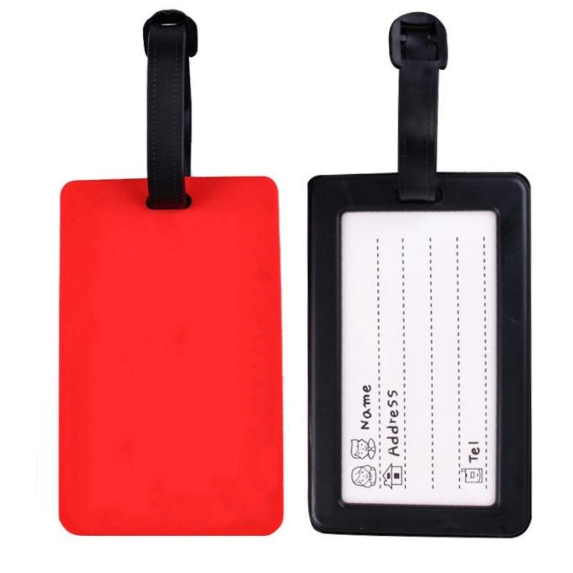 Colorful Unique Travel Pvc Business Luggage Tag