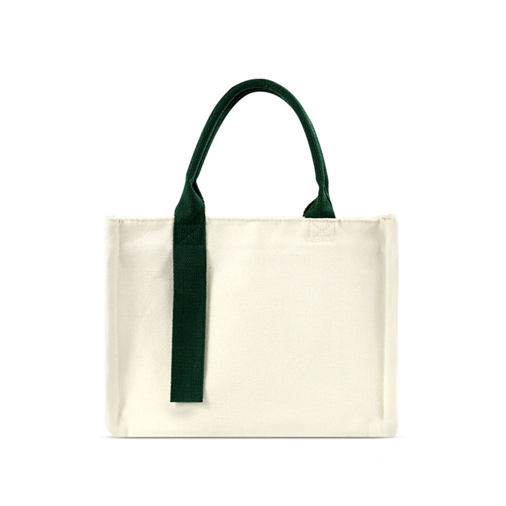 Recycle Economy Natural Canvas Shopping Tote Bag