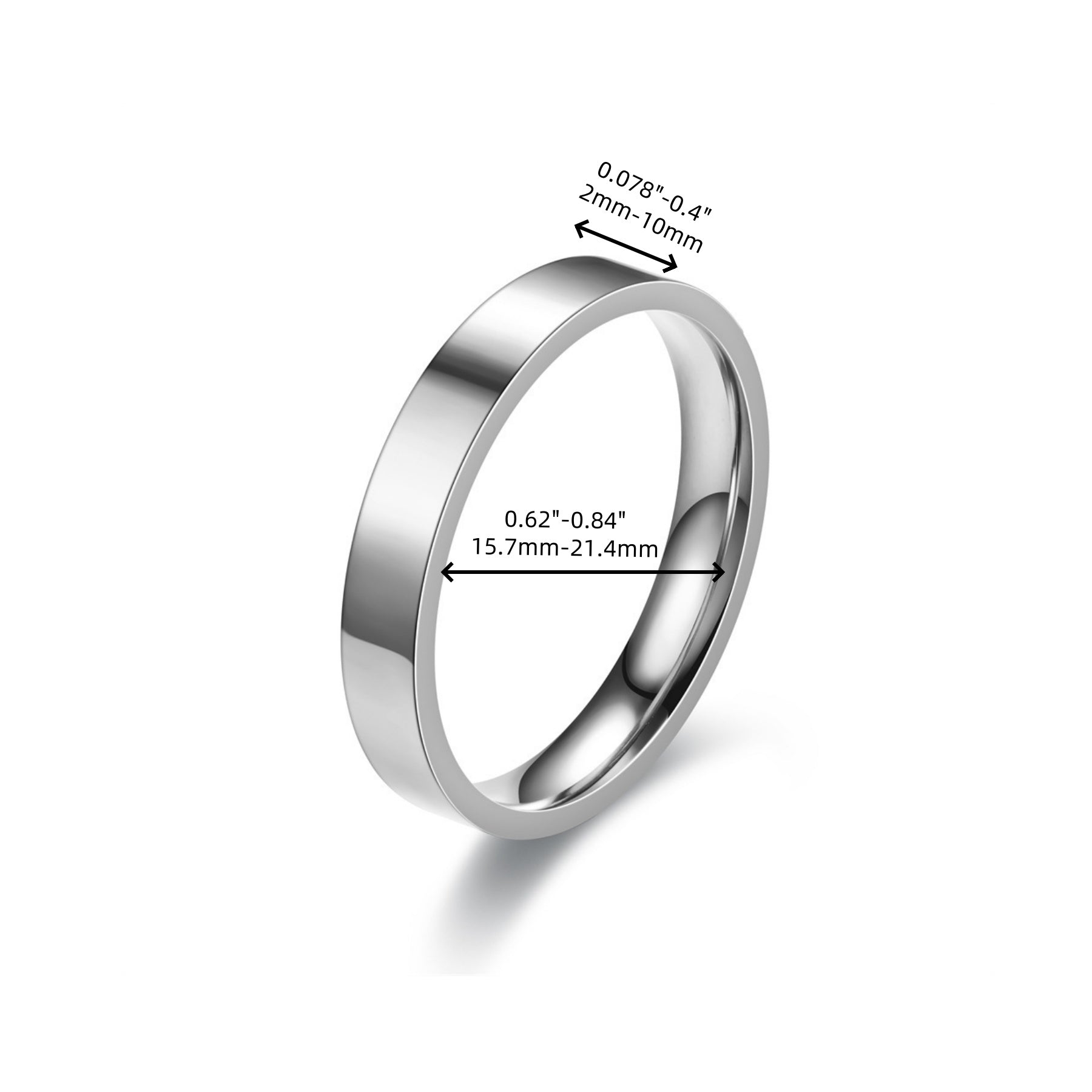 Unisex Stainless Steel Ring