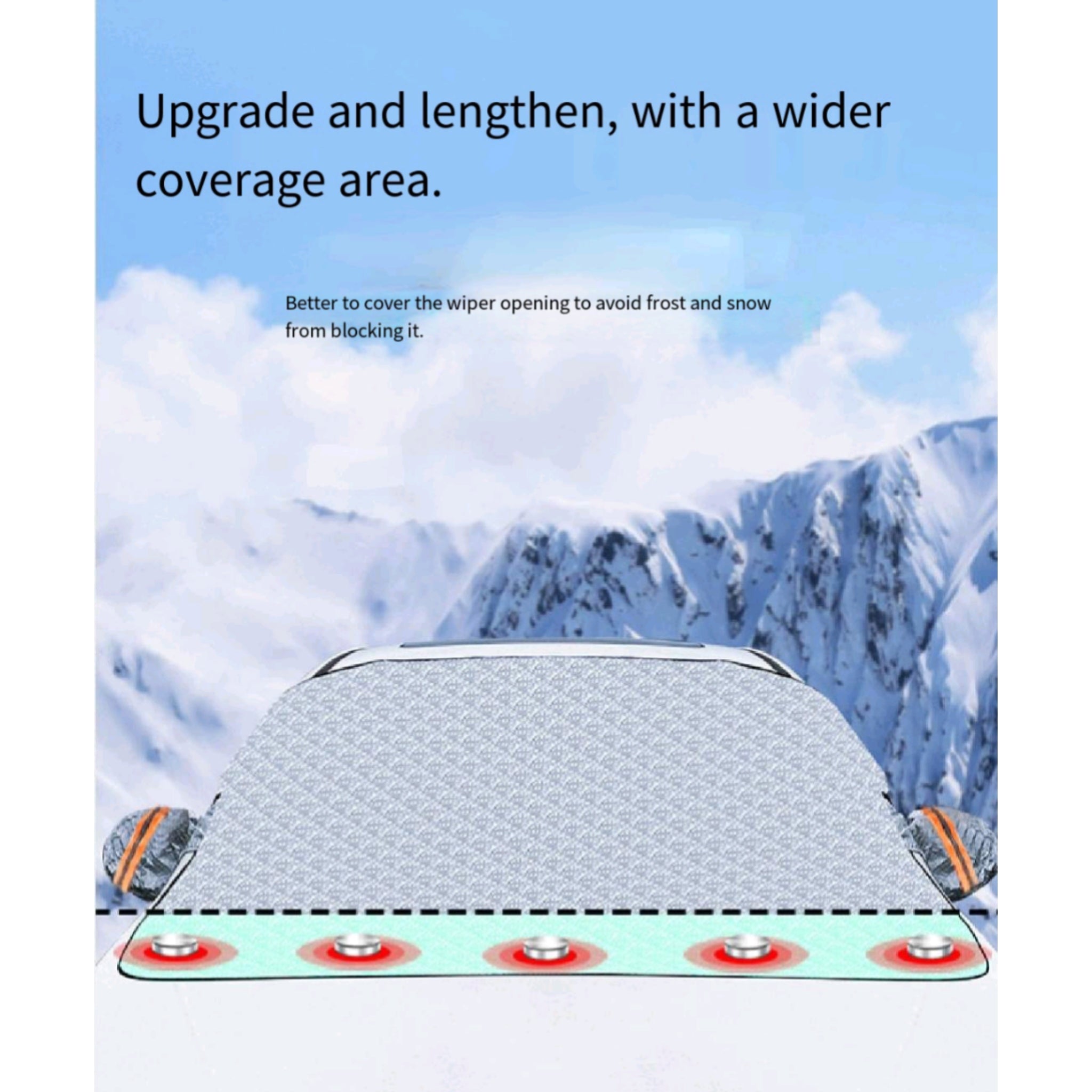 Half Cover Car Cover Sunshade