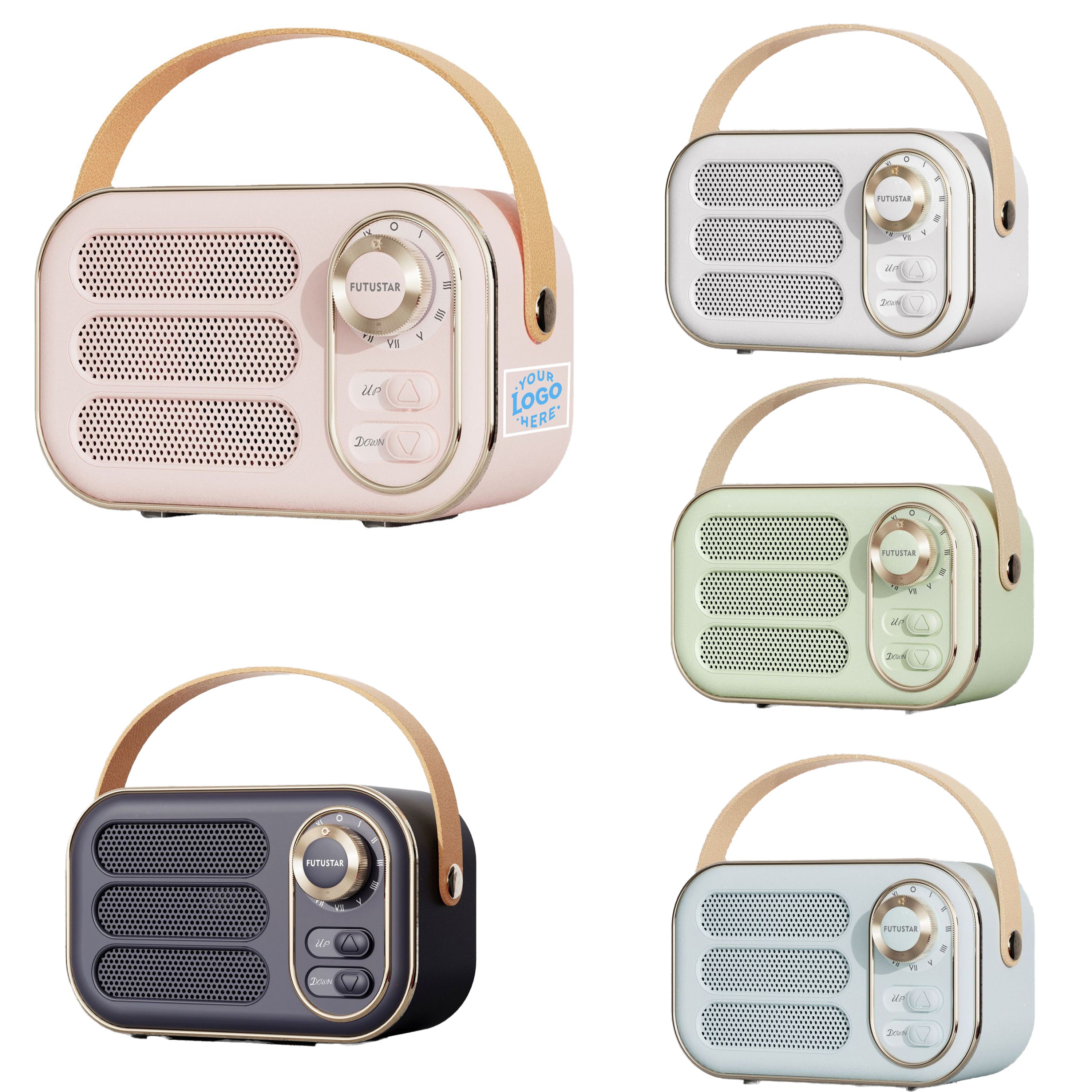 Portable Retro Bluetooth Speaker