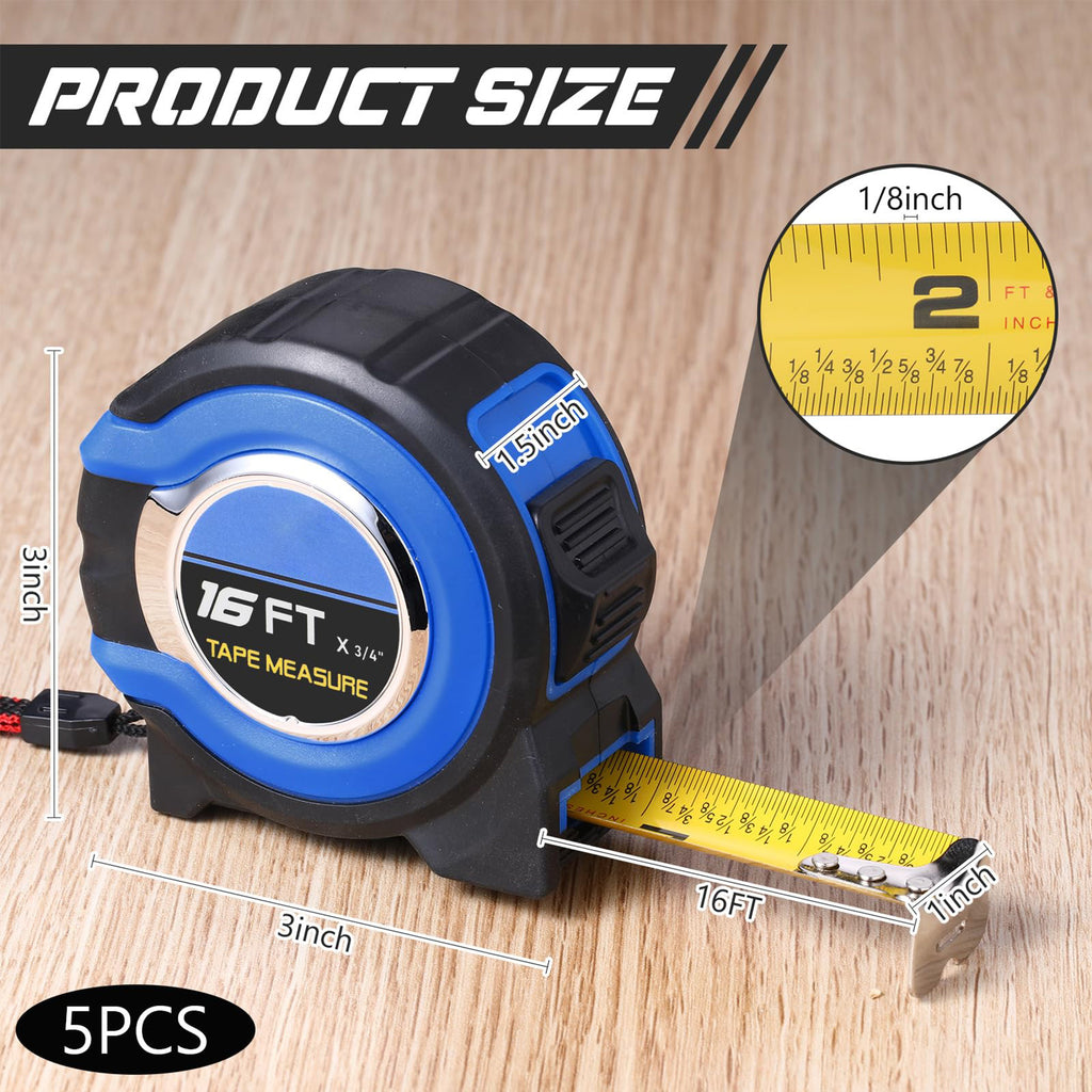 Tape Measure With Fractions