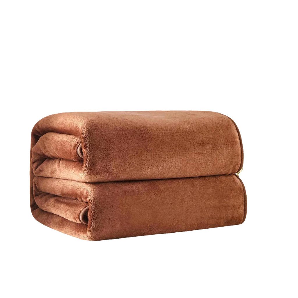 47" x 78" Super Soft Solid Flannel Blanket