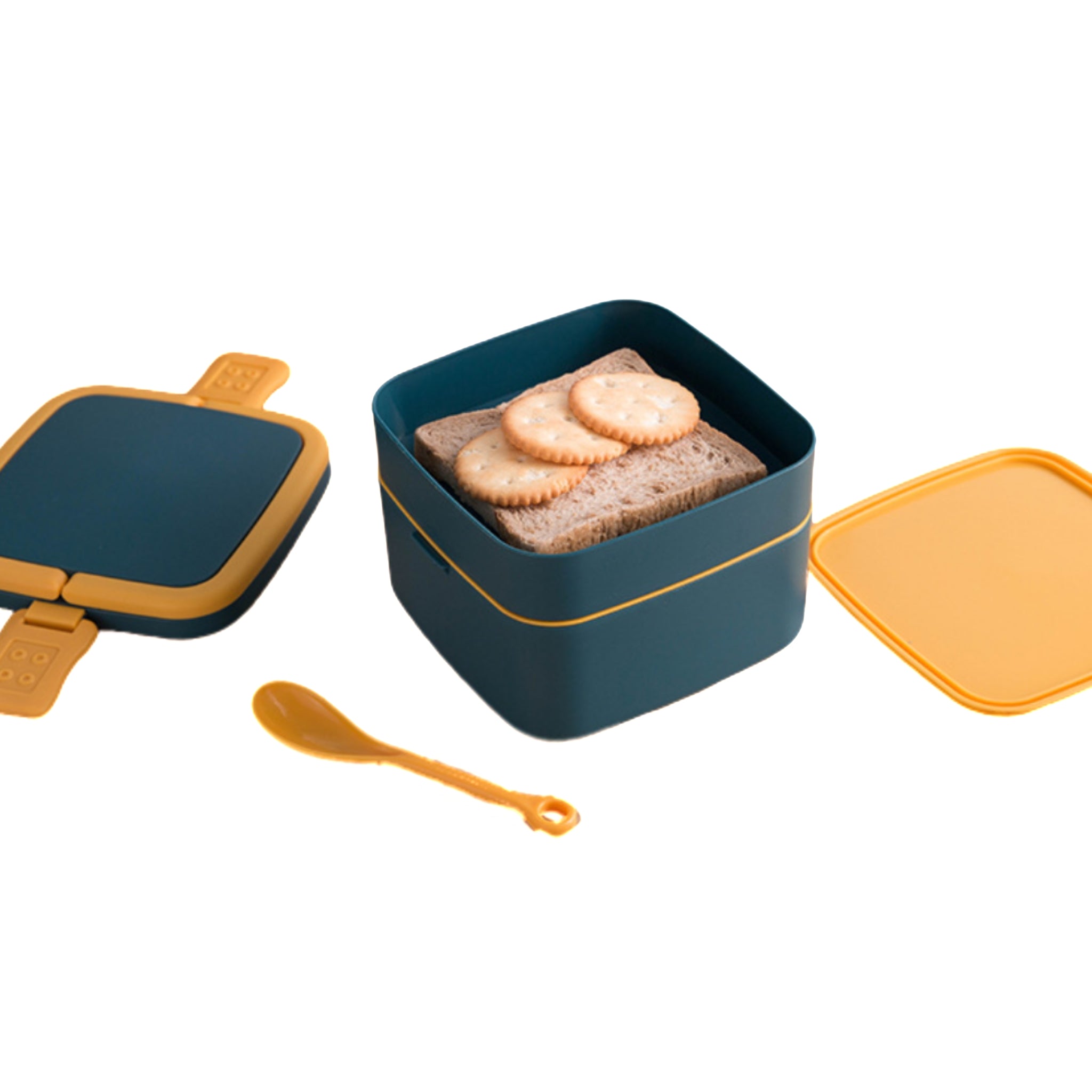 Polypropylene Double Layer Lunch Box
