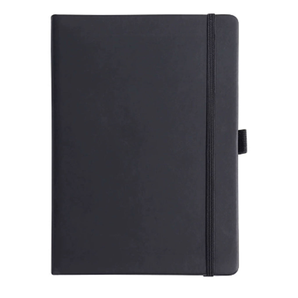 A5 Notebook, Eye-Care Lined Journal with Bookmark Ribbon