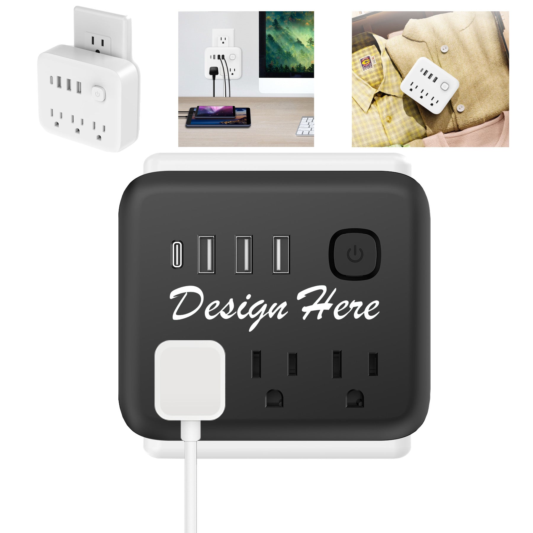 Multi-Port USB Mini Power Adapter