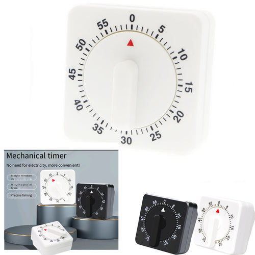 60Min Mechanical Multi - Scene Timer For ADHD Focus