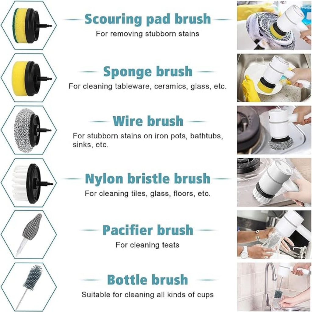Wireless Electric Cleaning Brush