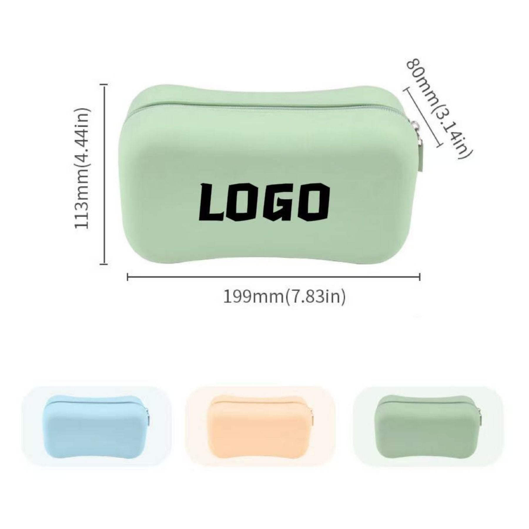Silicone Makeup Brush Storage Bag