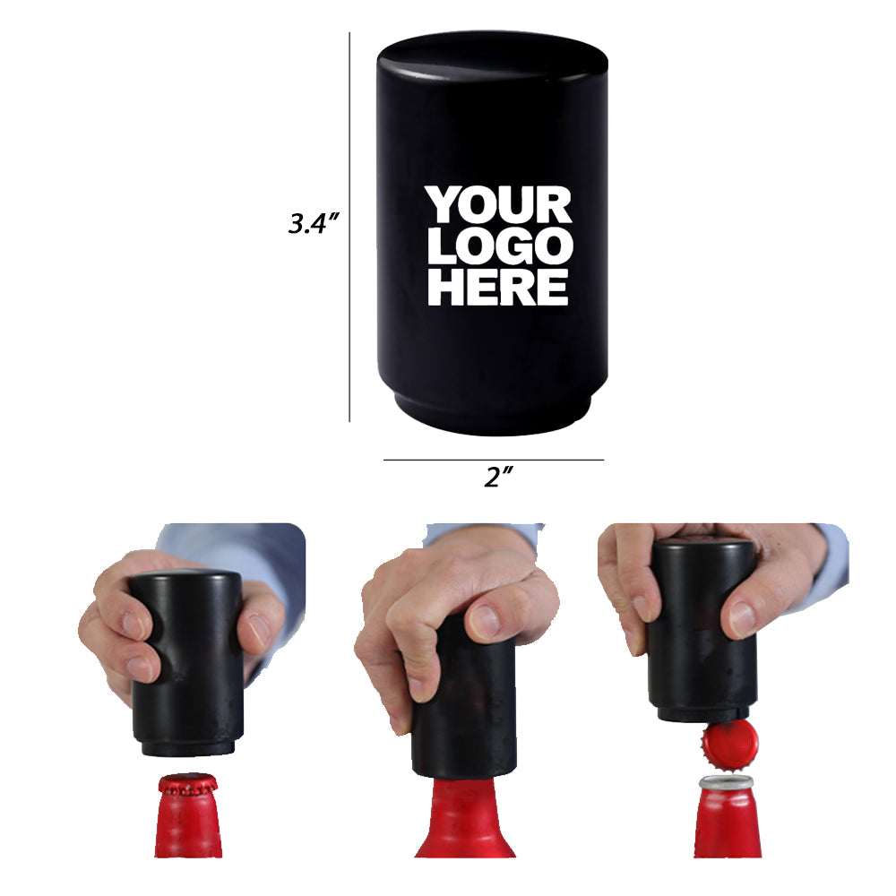 One-Handed Operation Push Bottle Opener