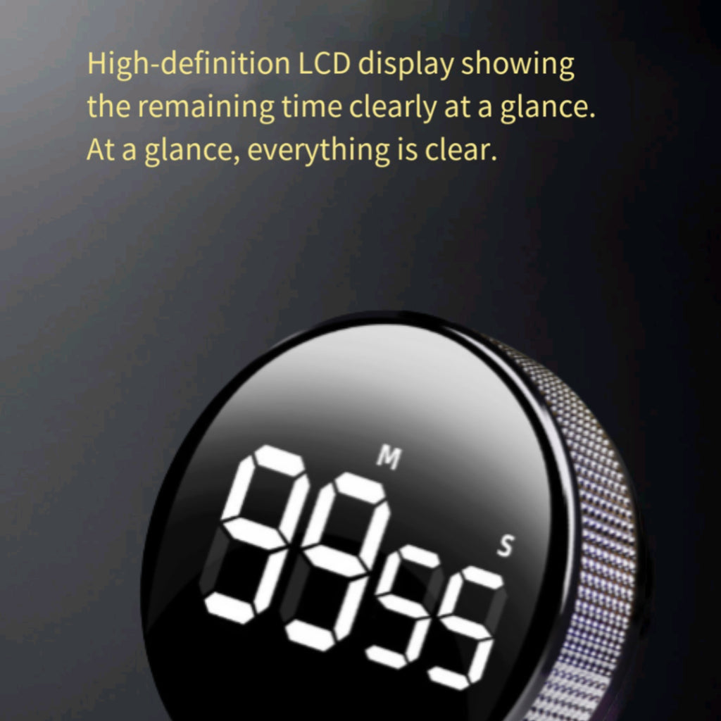 Mechanical Kitchen Timer Rotating Dial Loud Alarm