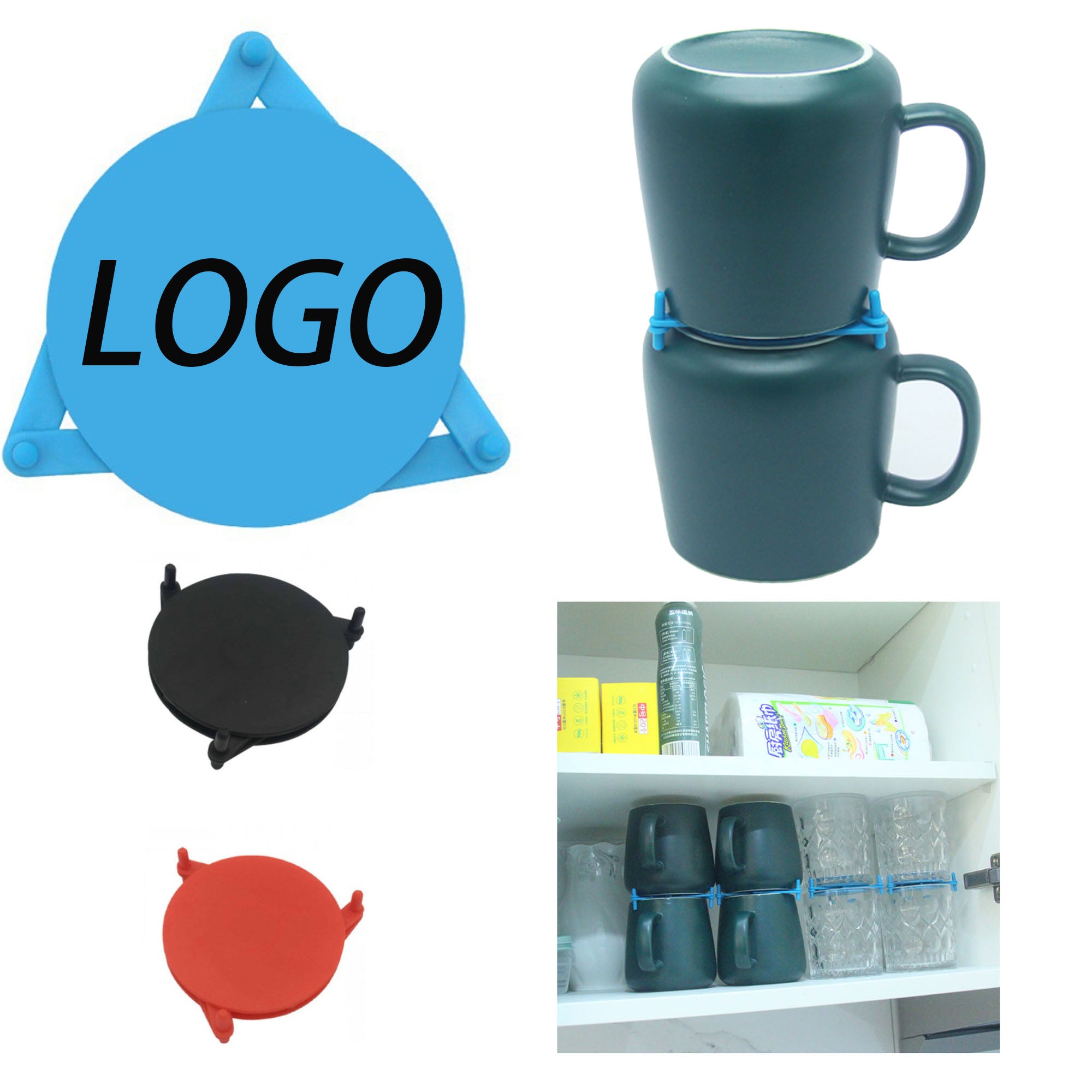 Expandable Stackable Mug Organizer Gadget