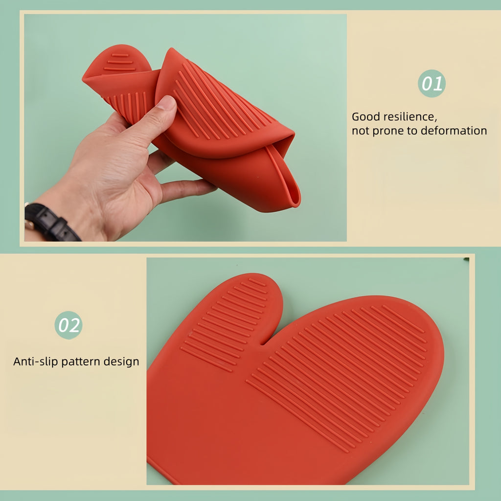 Heat-Resistant Silicone Gloves