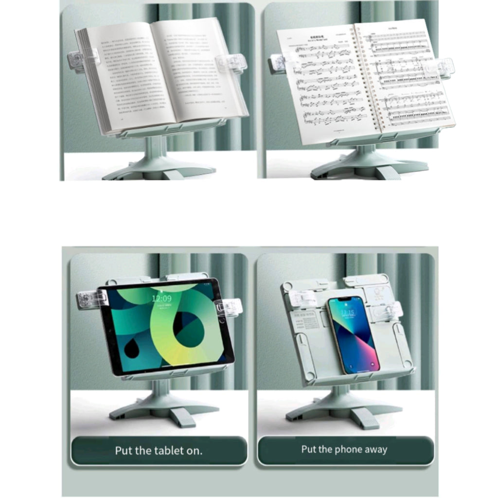 Adjustable Book Stand Holder Desktop Page Rest For Kids