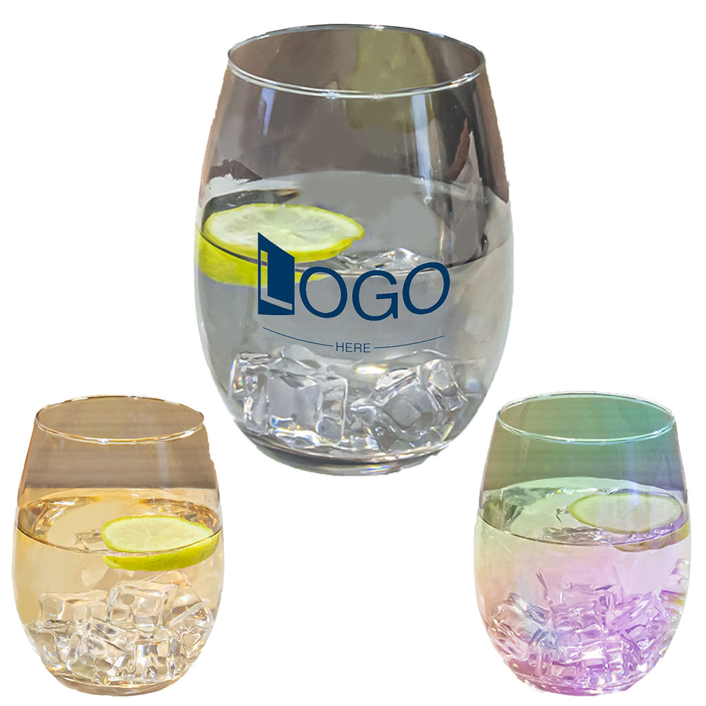 20 Oz Egg Shaped Glass Cup