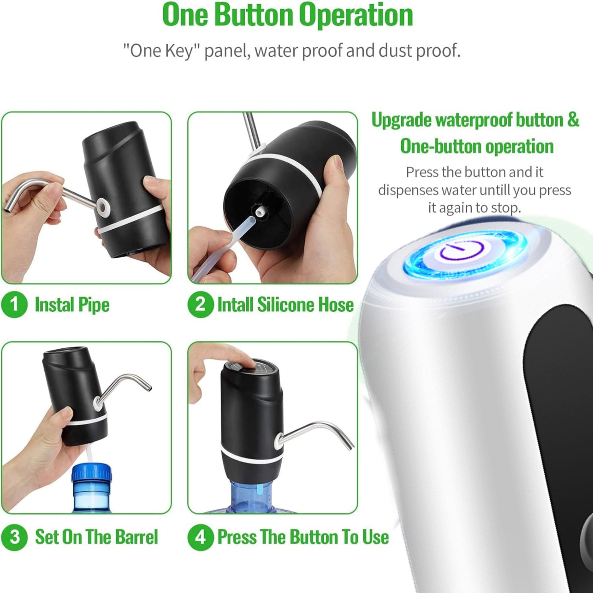 Electric Drinking Portable Water Dispenser