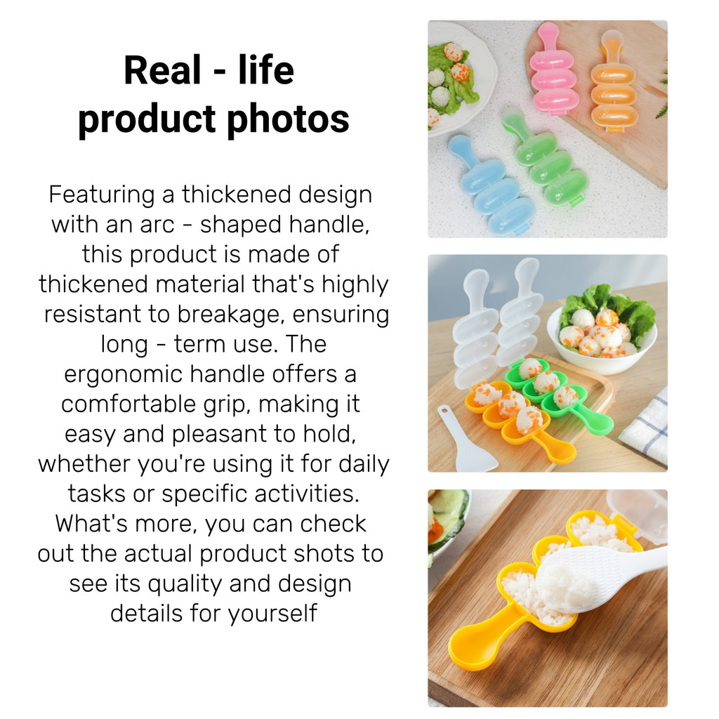 Shake - And - Make Rice Ball Mold