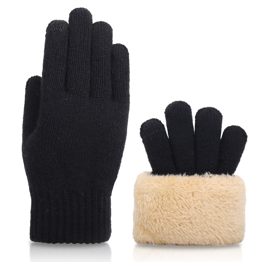 Winter Knit Touch Screen Gloves