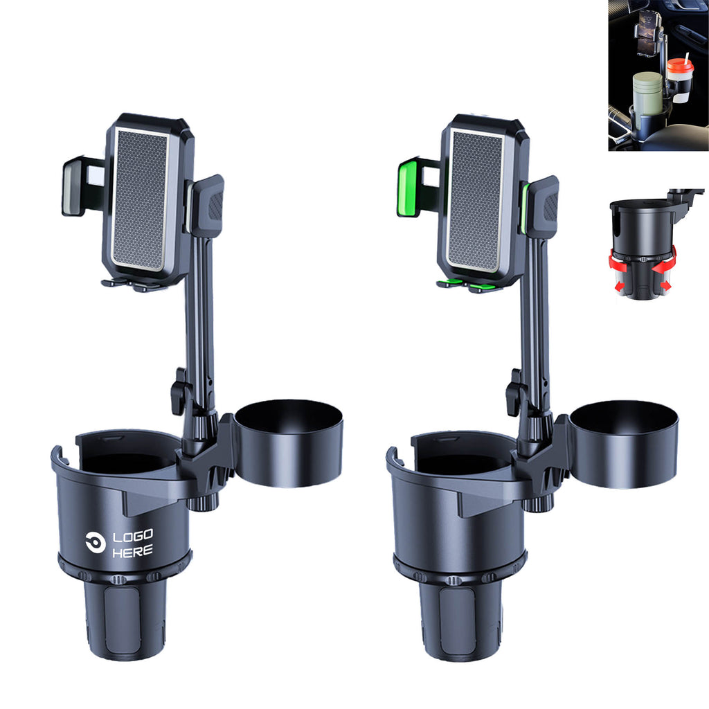 Multifunctional Car Cup Holder With Phone Holder