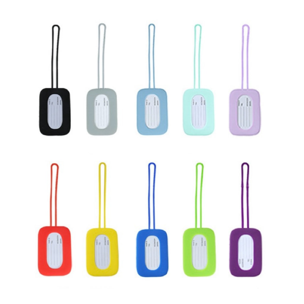Silicone Card Holder/Luggage Tag