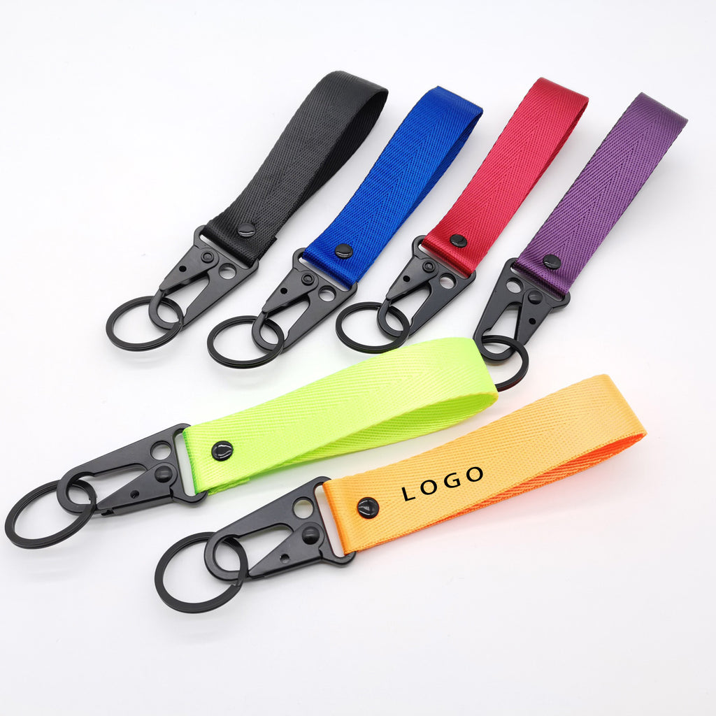 Lanyard Keychain With Metal Buckle