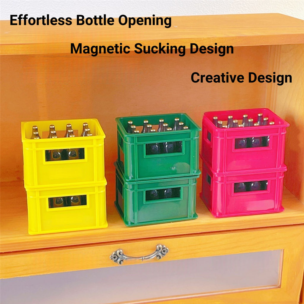 Three-dimensional Magnetic Refrigerator Magnet Bottle Opener