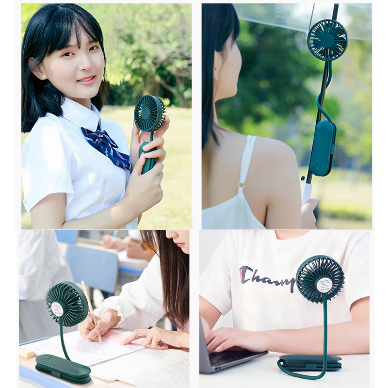 Portable Foldable Hanging Neck Mini Usb Fan