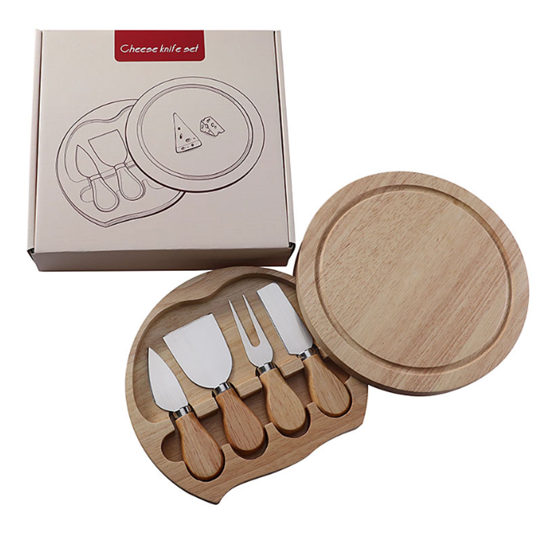Rotating Cheese Knife Set