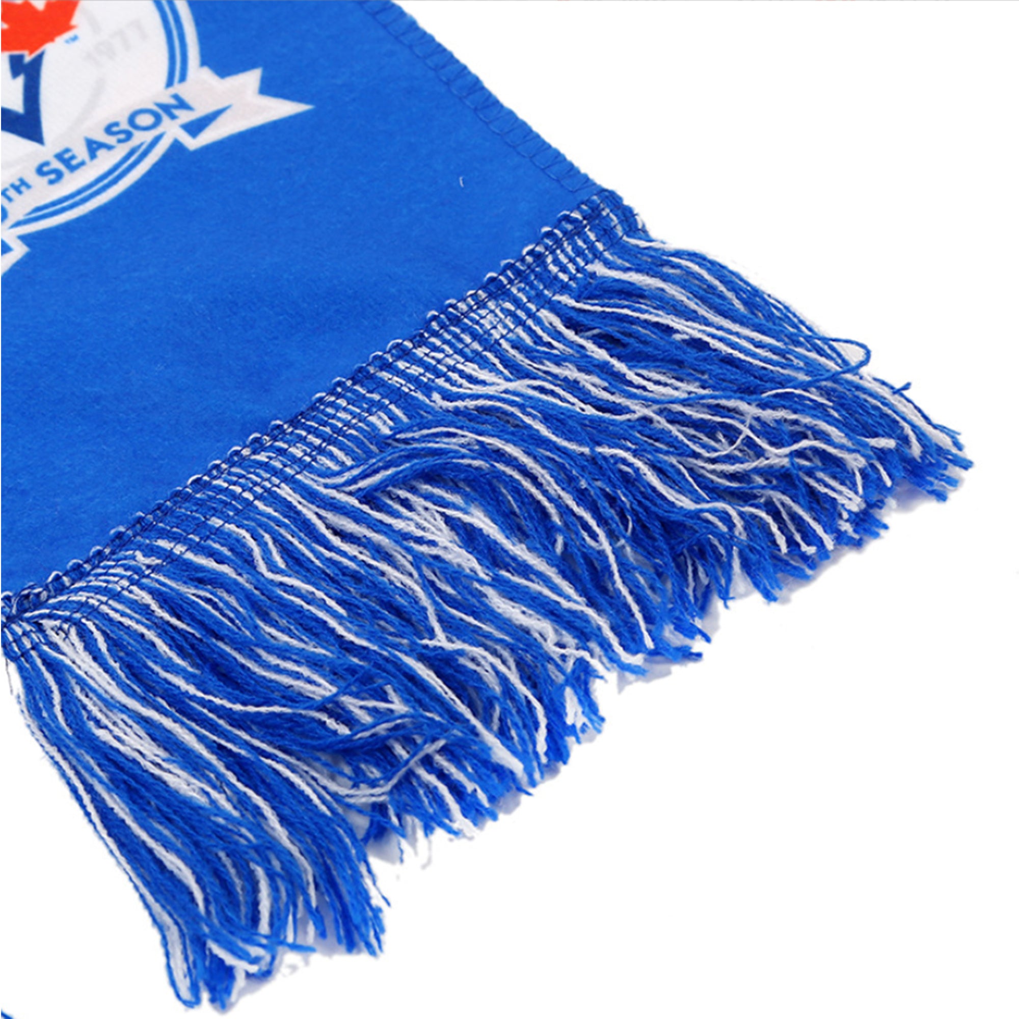 Warm Knitted Woven Scarf W/ Tassel