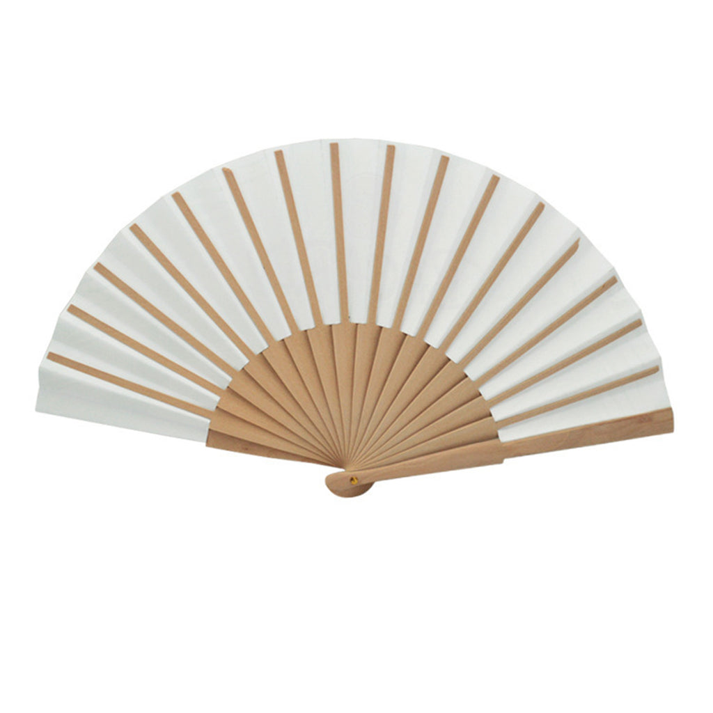 Schima Material Folding Fan