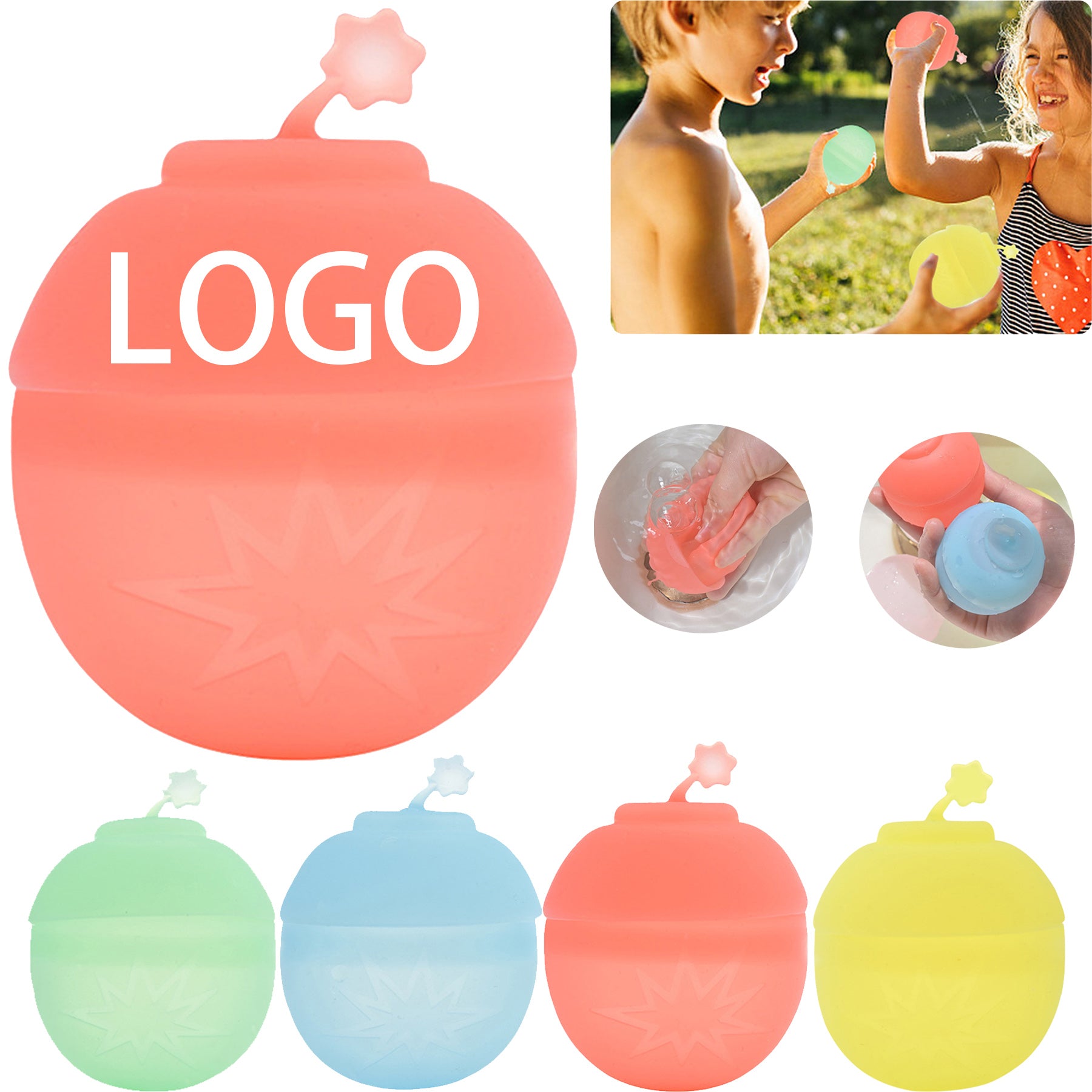 Children'S Toy Silicone Exploding Water Balloons
