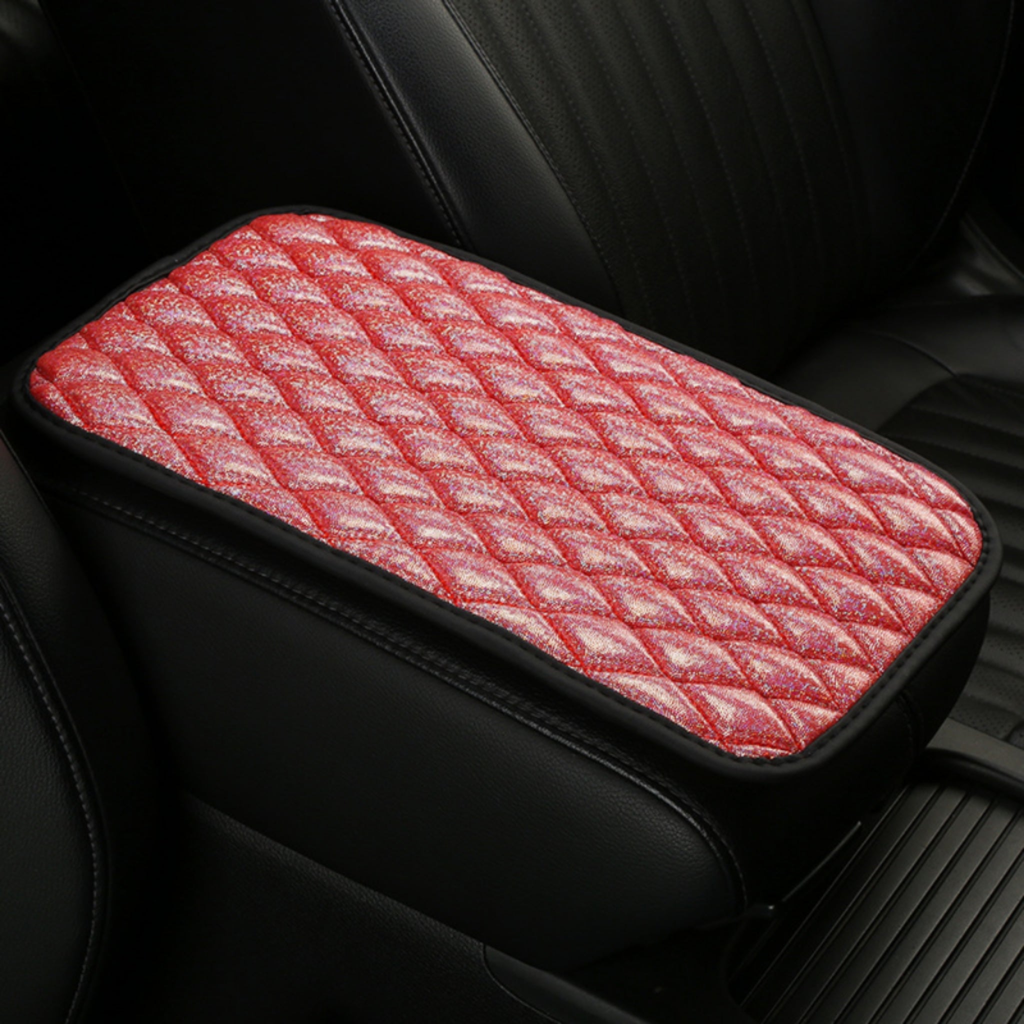 Console Top Pad Carbon Print Non Slip Ergonomic
