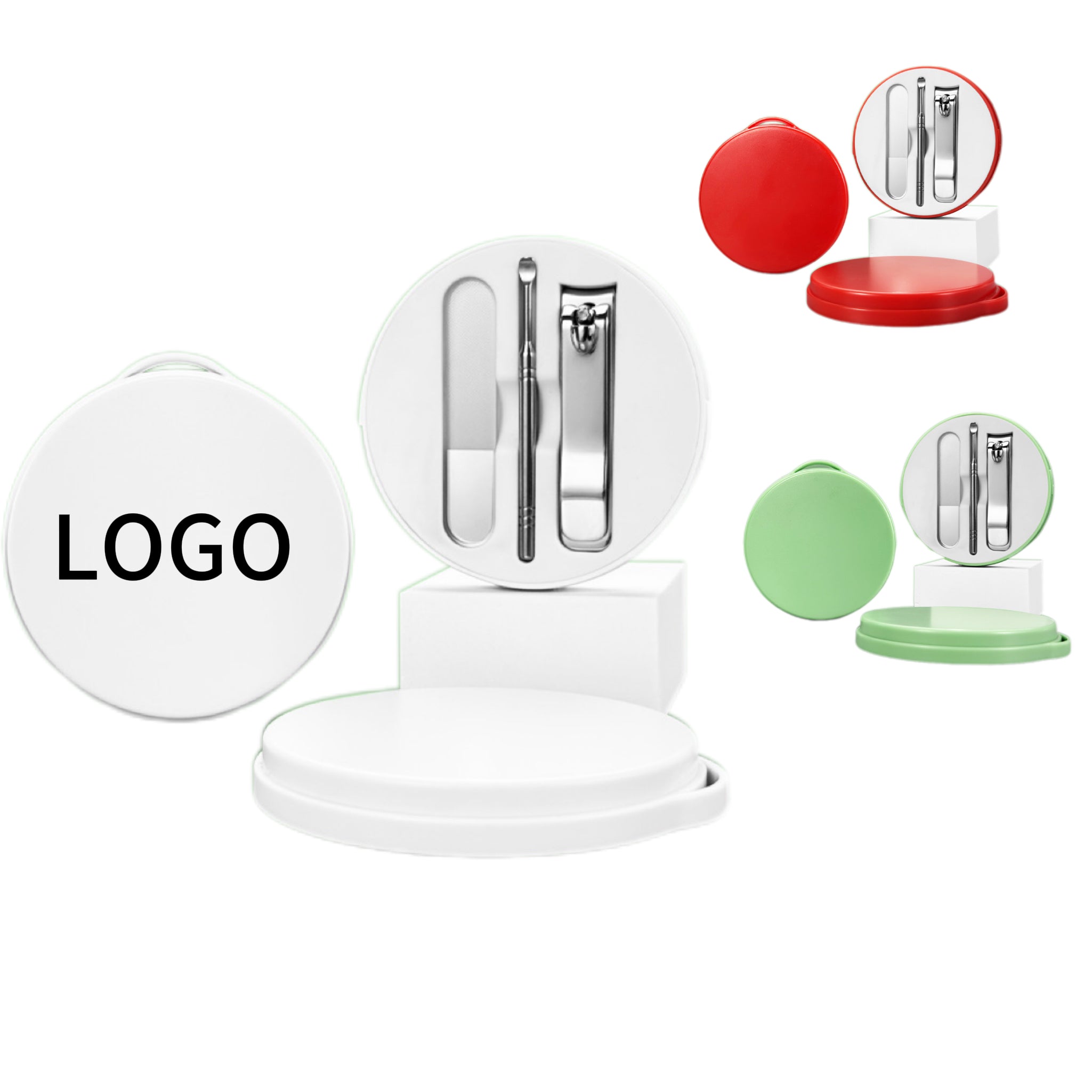 3-Piece Stainless Steel Nail Clipper Set