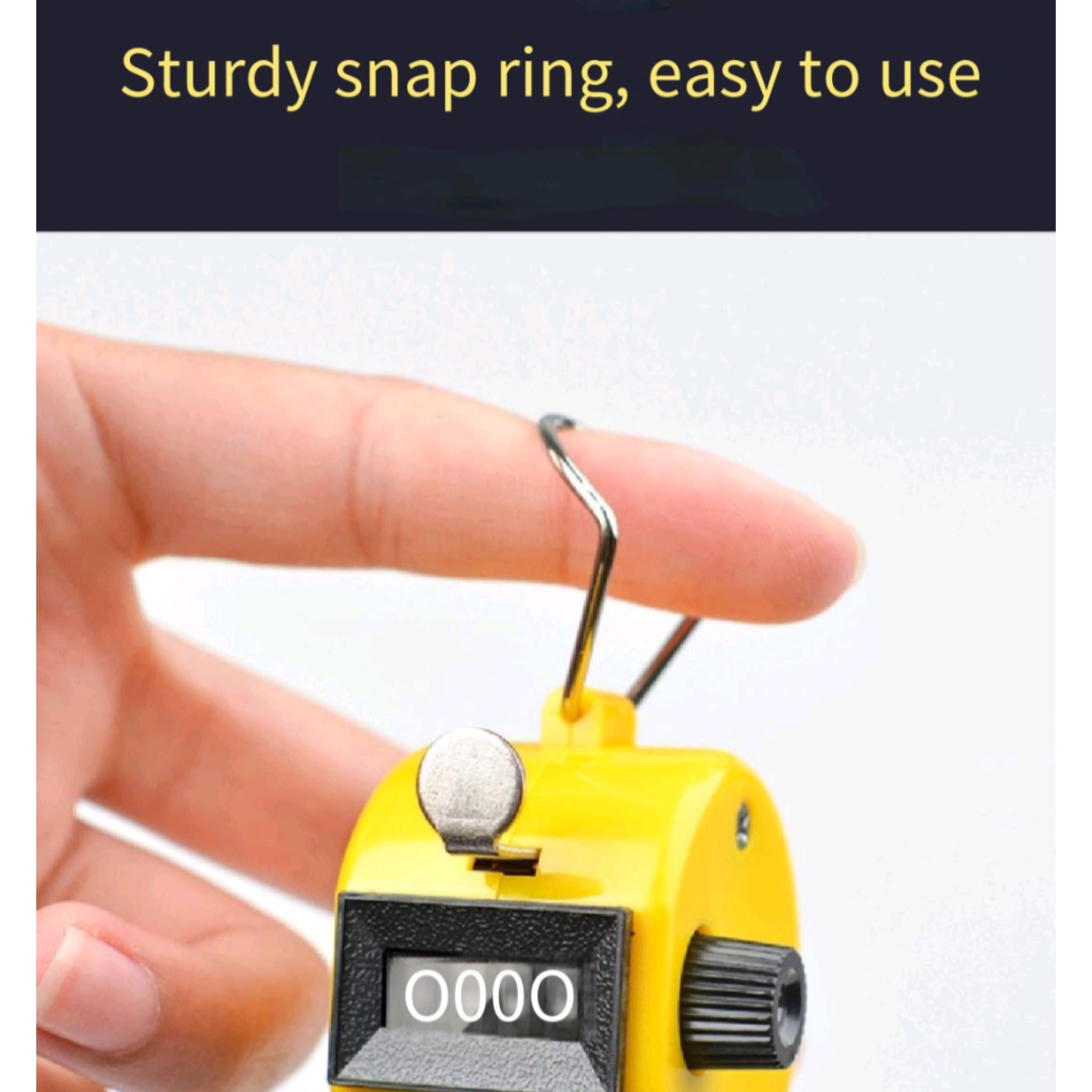 4 - Digit Portable Mechanical Hand Tally Counter