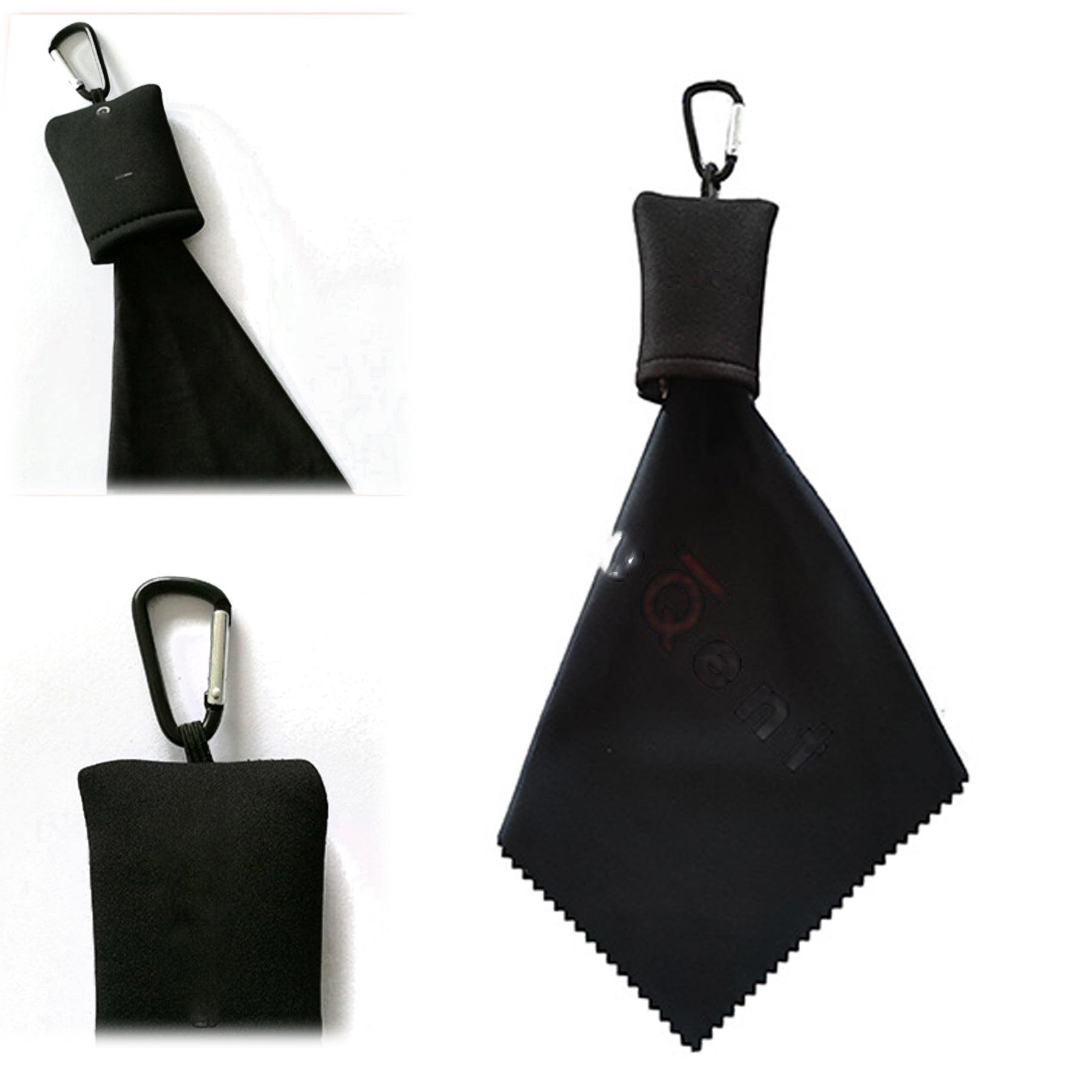 Eyeglass Cleaning Cloth Keychain