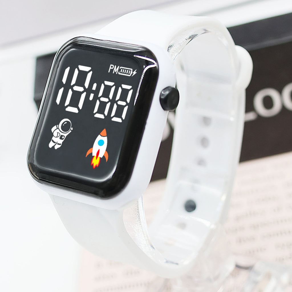 LED Cube Electronic Watch